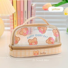 Cartoon Pencil Case for Junior High School Students
