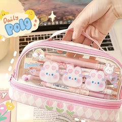 Cartoon Pencil Case for Junior High School Students
