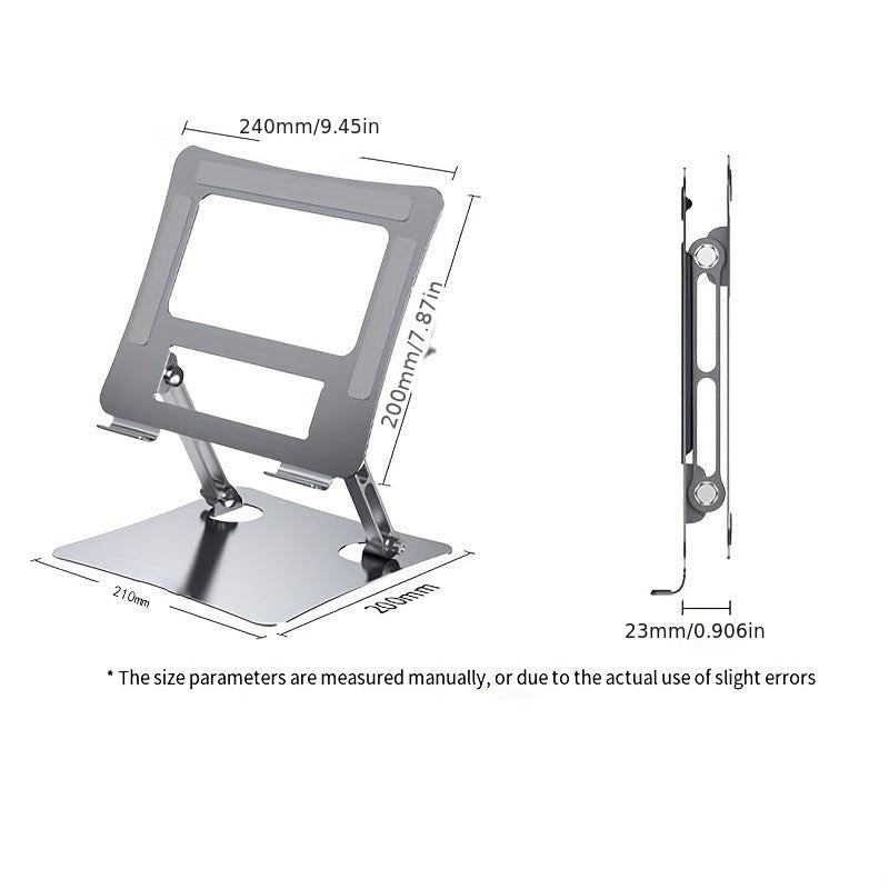 Adjustable Foldable Laptop Stand Aluminum Bracket Laptop Support