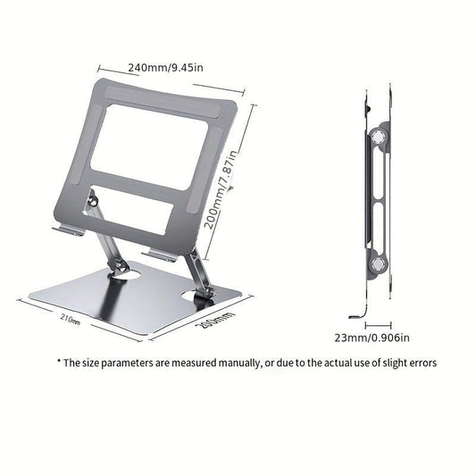 Adjustable Foldable Laptop Stand Aluminum Bracket Laptop Support