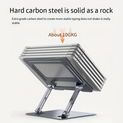 Adjustable Foldable Laptop Stand Aluminum Bracket Laptop Support