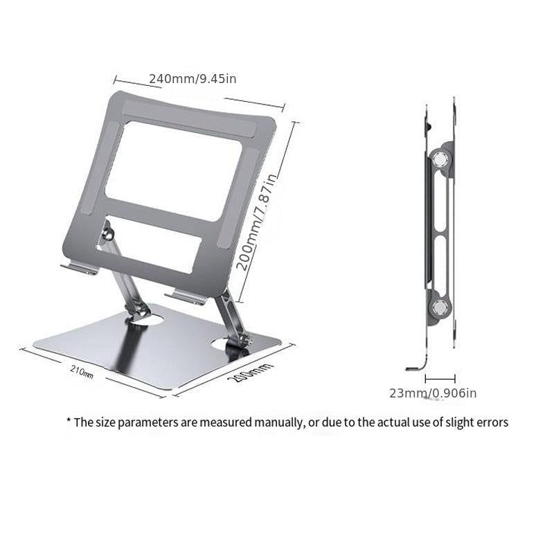 Adjustable Foldable Laptop Stand Aluminum Bracket Laptop Support