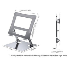 Adjustable Foldable Laptop Stand Aluminum Bracket Laptop Support