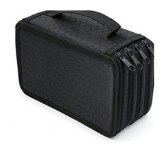 4-Layer Anti-Fall Sketch Pencil Bag, Large Capacity Stationery Box