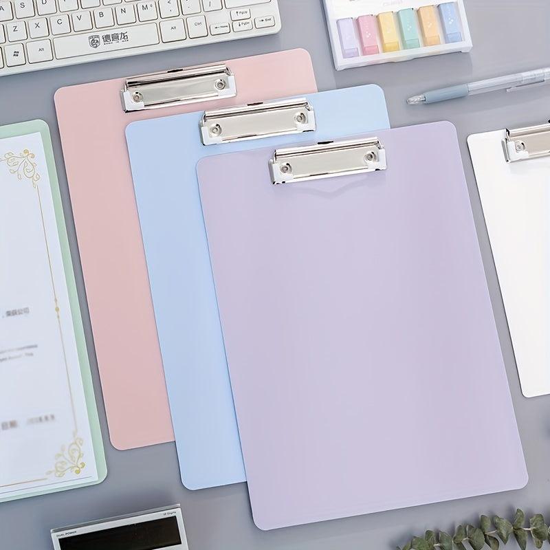 A4 Flat Clip Board Clip File Folder Clipboard Data Clip