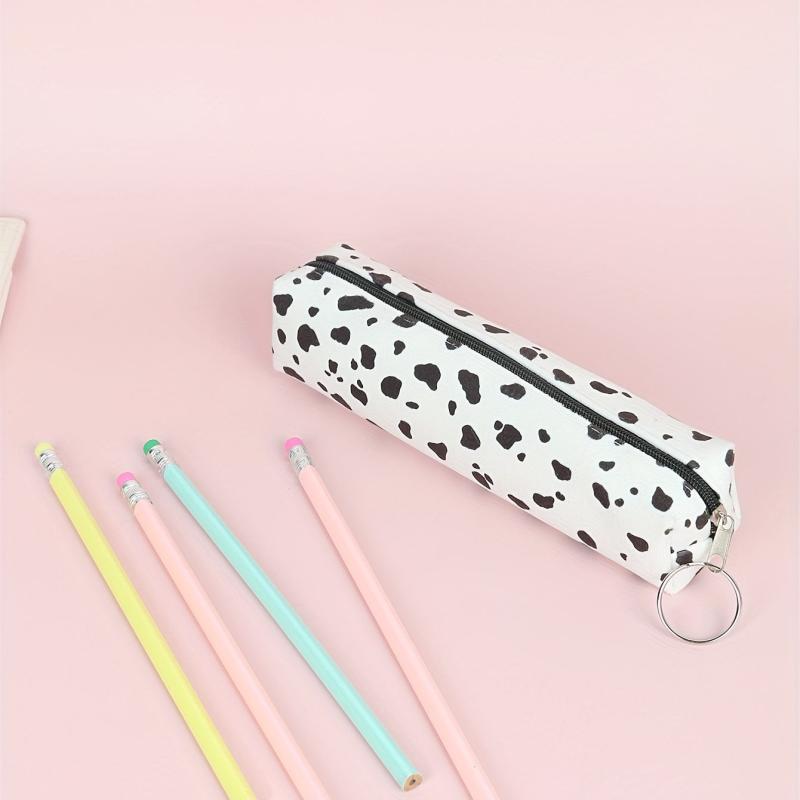 Soft Cow Style Pencil Case for Students