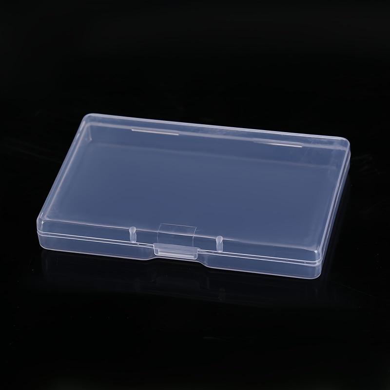 Portable Square Plastic Box for Cards, Jewelry & Notes