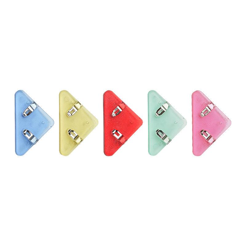 5pcs Transparent File Corner Clip