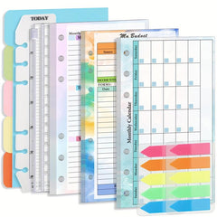 82pcs Classic A6 Planner Inserts Personal Double Sided Ref