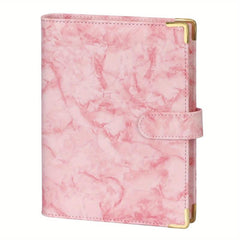 Marble A6 Budget Binder with 8 Cash Envelopes & More