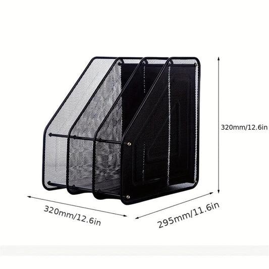 3 Tier Office Desk File Magazine Paper Organiser Holder Stand