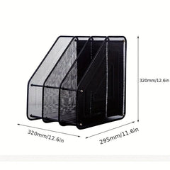3 Tier Office Desk File Magazine Paper Organiser Holder Stand