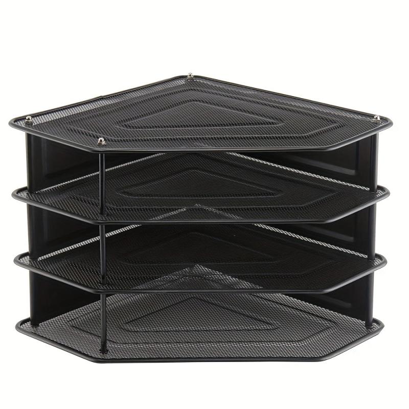 3 Tier Office Desk File Magazine Paper Organiser Holder Stand