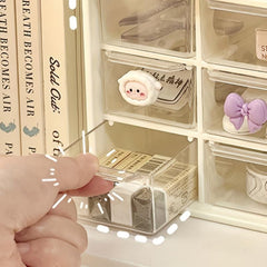 6 Compartment Desktop Storage Box Single