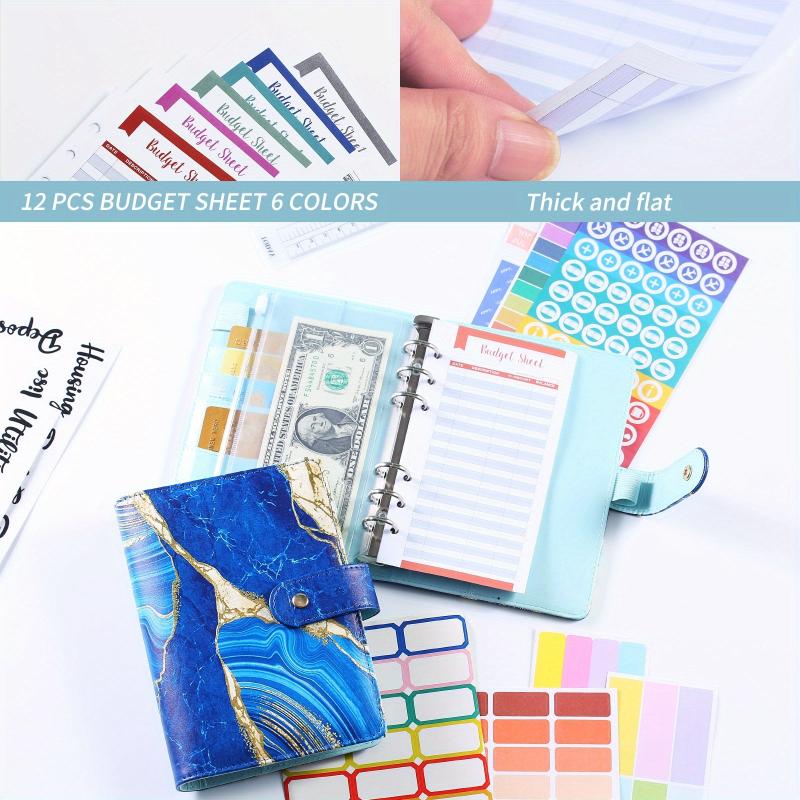 Budget Binder Saving Challenge Cash Stuffing Budgeting Plan