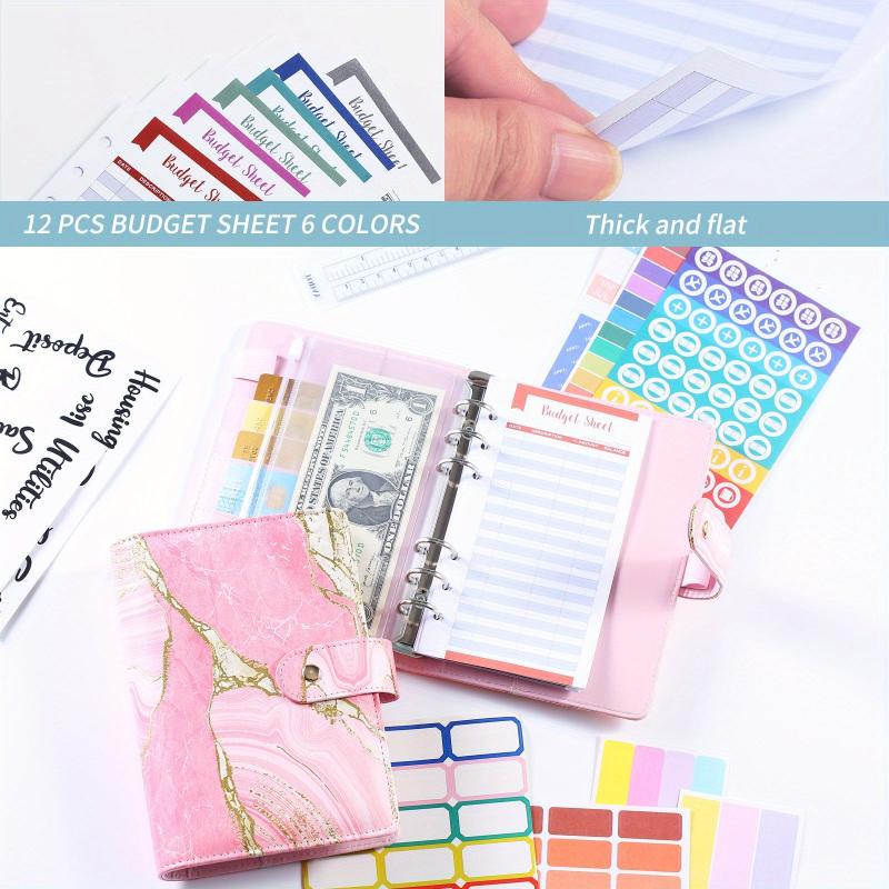 Budget Binder Saving Challenge Cash Stuffing Budgeting Plan