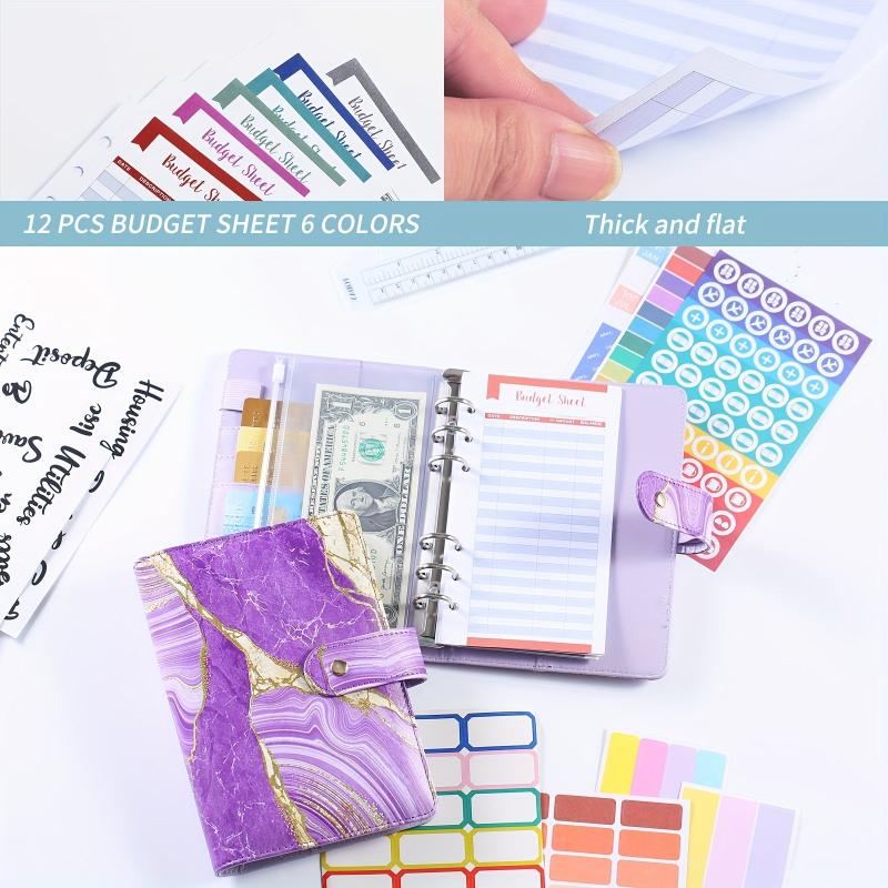 Budget Binder Saving Challenge Cash Stuffing Budgeting Plan