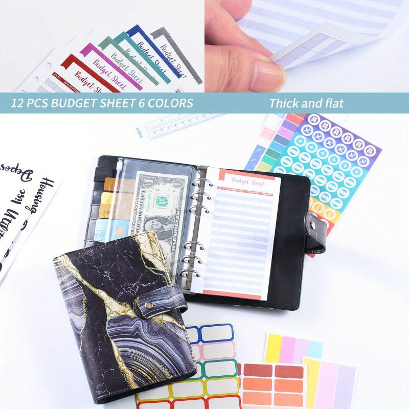 Budget Binder Saving Challenge Cash Stuffing Budgeting Plan