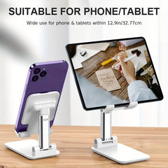 Adjustable Foldable Mobile Phone Tablet Stand for Android Smartphone & Tablets