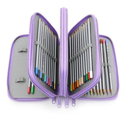 Canvas Colored Pencil Bag Stationery Storage School Supplies