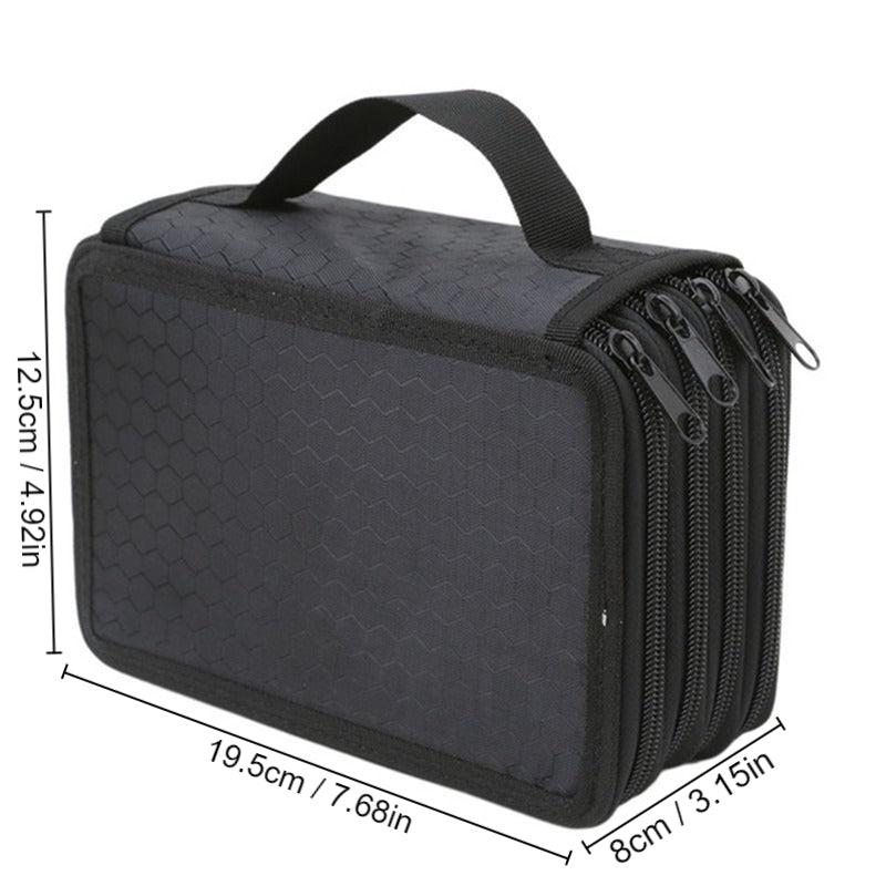 Canvas Colored Pencil Bag Stationery Storage School Supplies