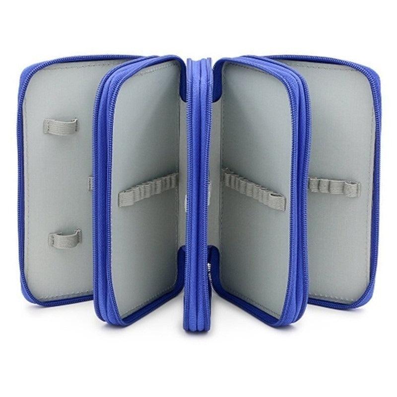 Canvas Colored Pencil Bag Stationery Storage School Supplies