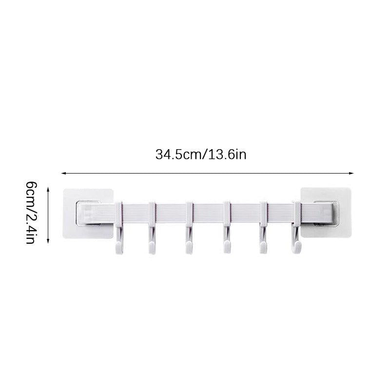 Maximize Kitchen Storage 6 Hook Wall Hangers
