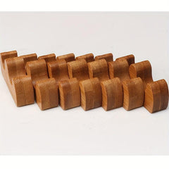 Bamboo Wooden Brush Pen Holder Calligraphy Supplies