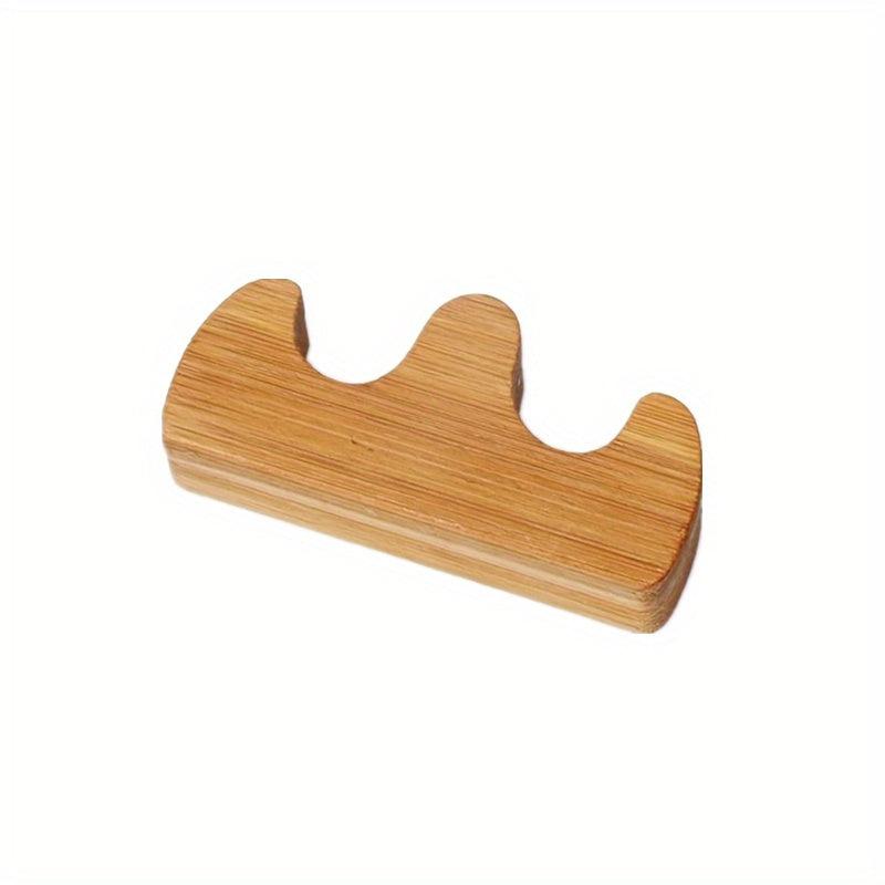 Bamboo Wooden Brush Pen Holder Calligraphy Supplies