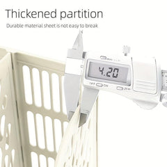 Thickened Quadruple File Holder Office Supplies Desktop Storage Rack