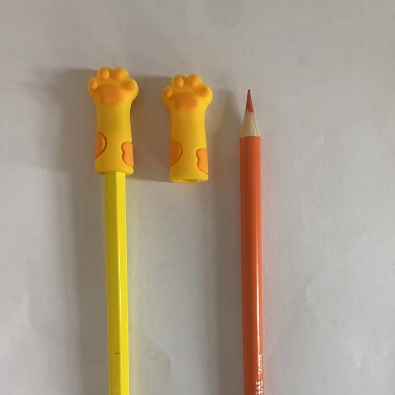 10pcs Pack Cat Claw Pencil Cap Pocket Pen Sleeve