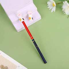 10pcs Pack Cat Claw Pencil Cap Pocket Pen Sleeve