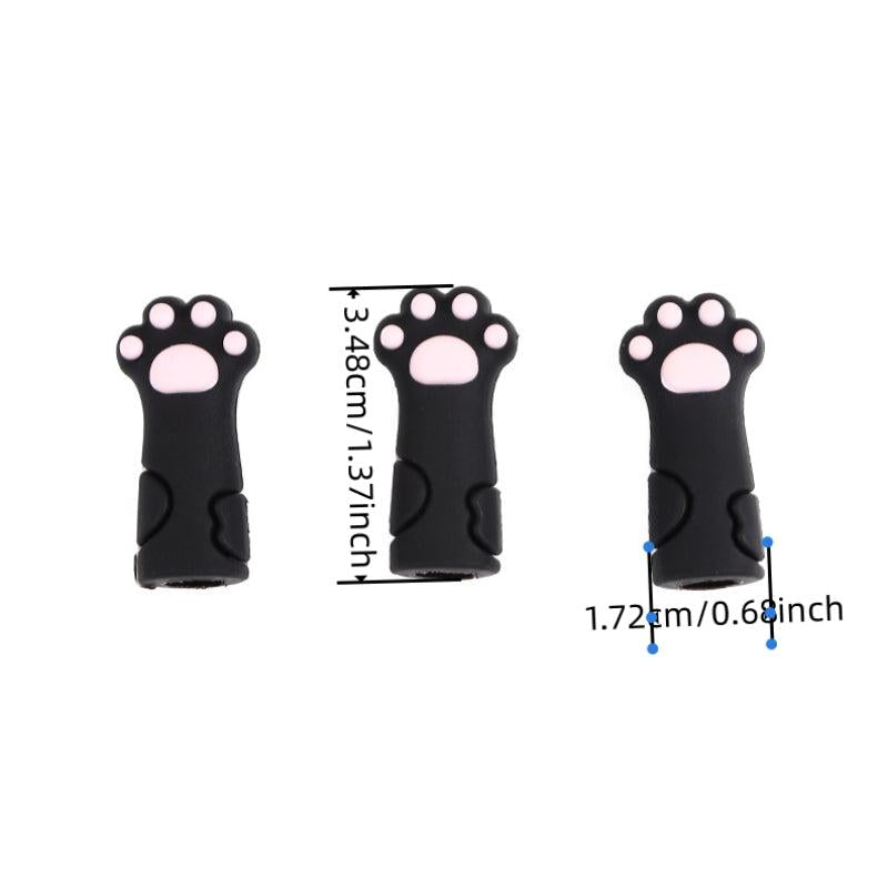 10pcs Pack Cat Claw Pencil Cap Pocket Pen Sleeve