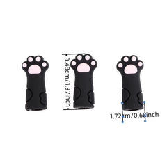 10pcs Pack Cat Claw Pencil Cap Pocket Pen Sleeve