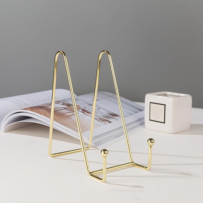 Versatile Plate Stand for Displaying Dishes, Photos, and Frames
