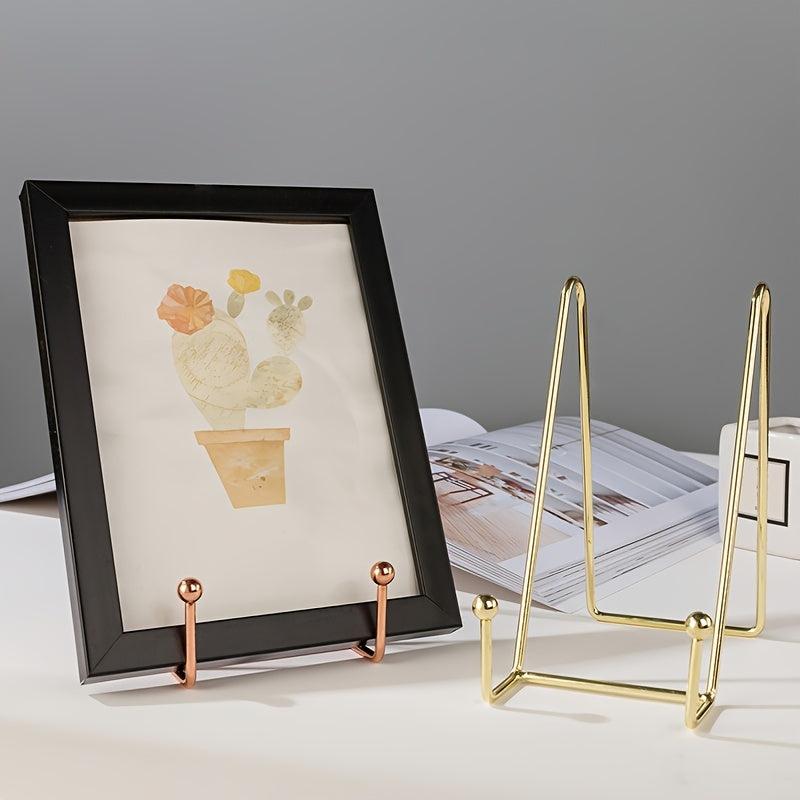Versatile Plate Stand for Displaying Dishes, Photos, and Frames