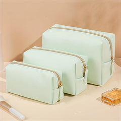 Large Capacity Pencil Bag School Stationery Storage Bag Solid Student Pencil Bag