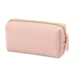 Large Capacity Pencil Bag School Stationery Storage Bag Solid Student Pencil Bag
