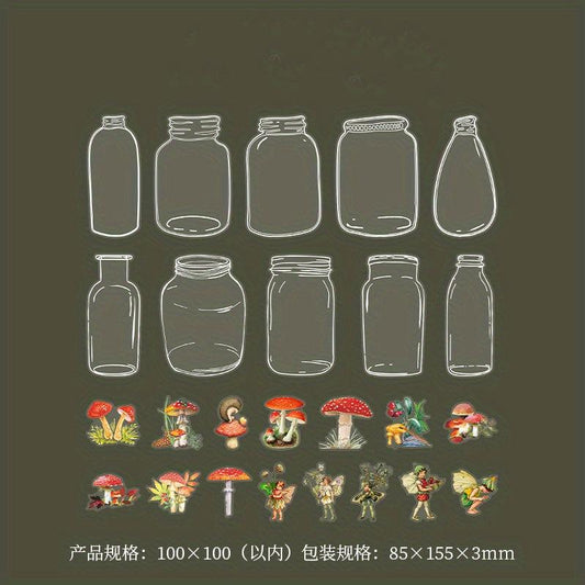 40pcs Dried Flower Bookmarks DIY Set for Plant Bookmark Making