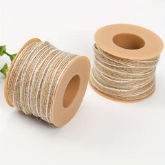 10M Jute Cord String Gift Wrapping Ribbon Bows Crafts Jute Twine Rope Burlap