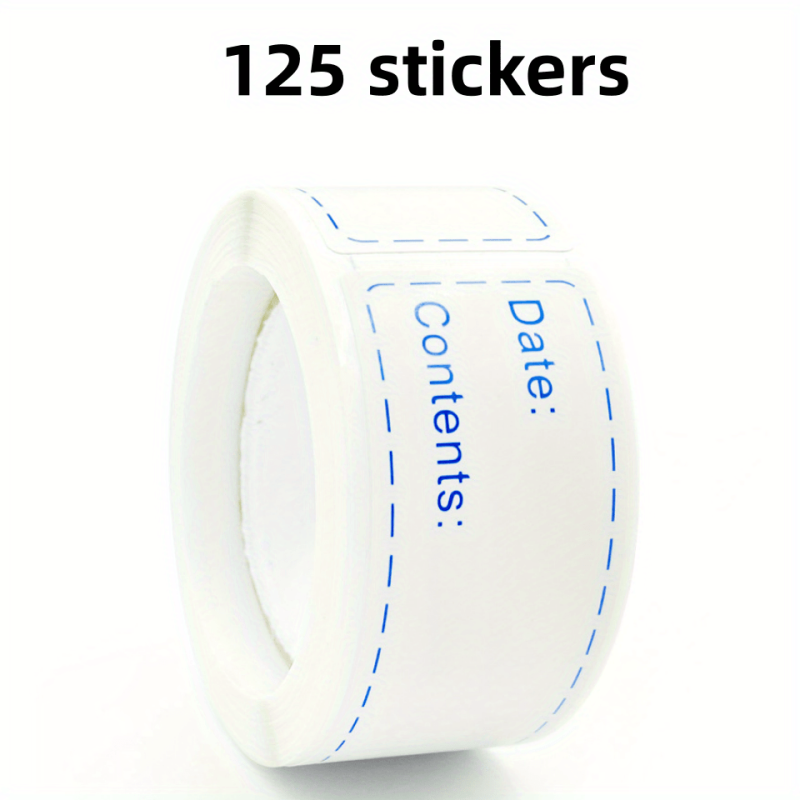 300pcs Adhesive Freezer Refrigerator Food Storage Paper Sticker Labels