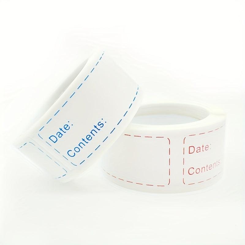300pcs Adhesive Freezer Refrigerator Food Storage Paper Sticker Labels
