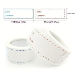 300pcs Adhesive Freezer Refrigerator Food Storage Paper Sticker Labels