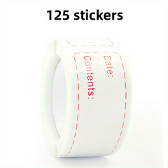 300pcs Adhesive Freezer Refrigerator Food Storage Paper Sticker Labels