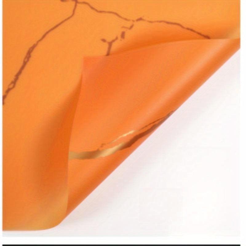 4pcs Marble Pattern Wrapping Paper Flower Art Bouquet Flower Packaging