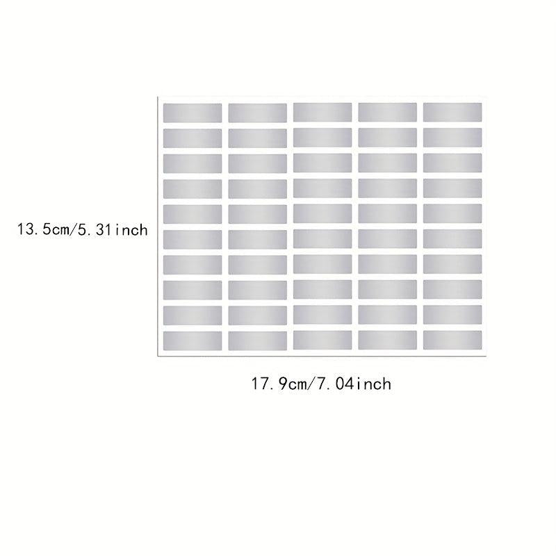Waterproof Label Stickers for Mason Jars Party Decor Craft Rooms Weddings