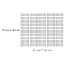 Waterproof Label Stickers for Mason Jars Party Decor Craft Rooms Weddings