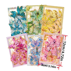 20pcs Butterfly Collection Series Decorative Stickers