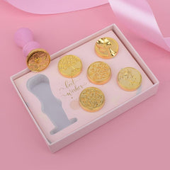 Wax Seal Set: Stamp, Heads, Stove, Spoon