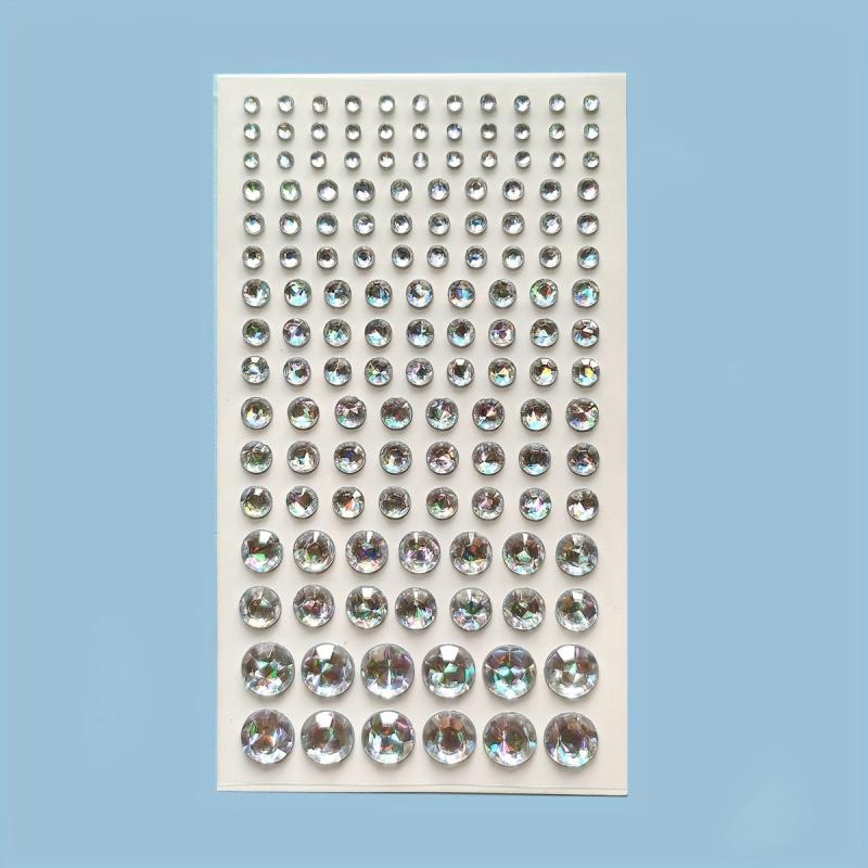 Laser Light Gem Crystal Diamond Stickers Makeup Stickers